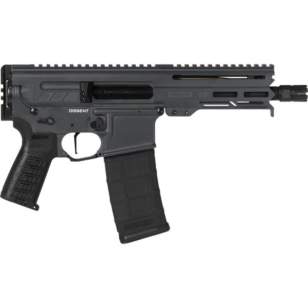 Picture of Cmmg Commercial Marketin Cmmg Dissent Mk4 5.56 6.5" Sgrey 30Rd 55A938F-SG