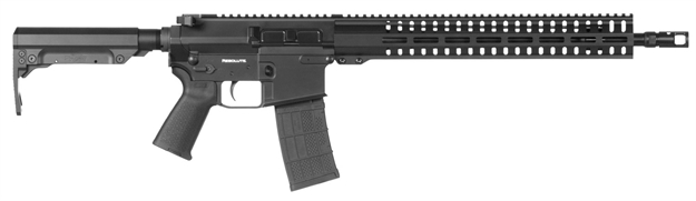 Picture of Cmmg 48A7a2cgb Resolute 300 Mkw-15 
Semi-Automatic 458 Socom 16.1" 10+1 6-Position Black Stk Black Hardcoat Anodized