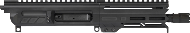 Picture of  Cmmg 57Ba8aeab Dissent Mk4 5.7X28mm 6.50", Left Side Charging Handle, Armor Black, Zeroed Linear Comp, 4.60" M-Lok Handguard, Picatinny End Plate, Fits Ar-Platform