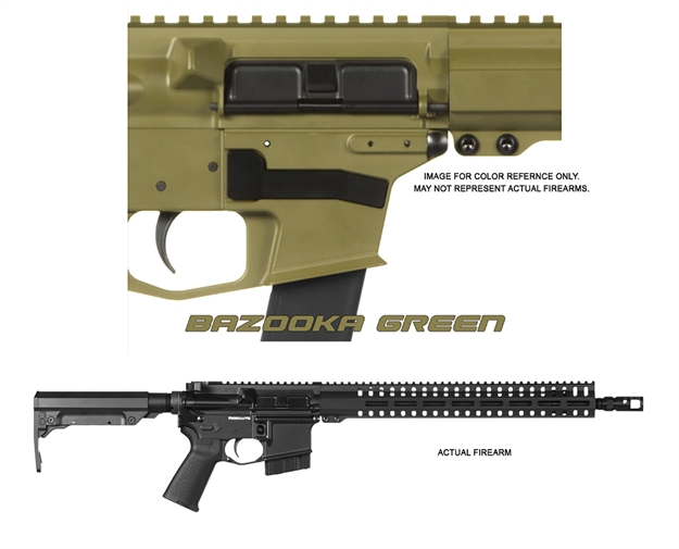 Picture of Cmmg 60A10d7-Nbg Resolute 300 Mk4 6Mm Arc 16.10" 10+1 Noveske Bazooka Green Cerakote Receiver Cmmg 6 Position Ripstock Stock