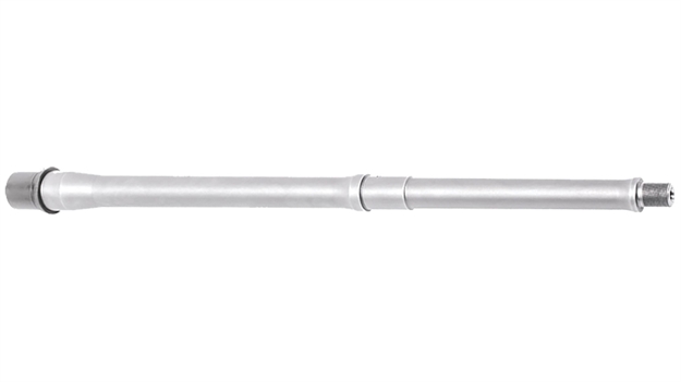 Picture of  Cmmg 55D590a Barrel Sub-Assembly  5.56X45mm Nato 16.10" Stainless Bead Blasted Finish 416R Stainless Steel Material Midlength With Medium Taper Profile For Ar-15