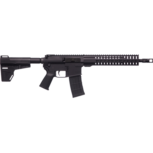 Picture of Cmmg Mkw-15 K Pistol 458 Socom 12.5" Bbl. 10Rd Black W/Brace