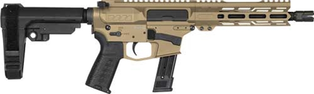Picture of Cmmg Pistol Banshee Mk17 9Mm 8" 21Rd Ripbrace Coyote Tan