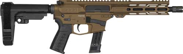 Picture of Cmmg Pistol Banshee Mk17 9Mm 8" 21Rd Ripbrace Mid. Bronze