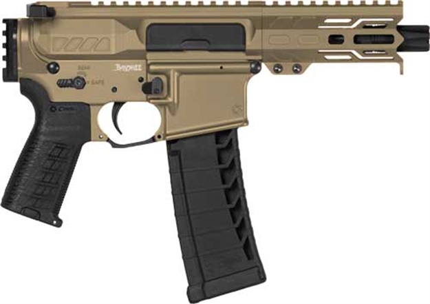 Picture of Cmmg Pistol Banshee Mk4 .22Lr 4.5" 25Rd End Cap Coyote Tan