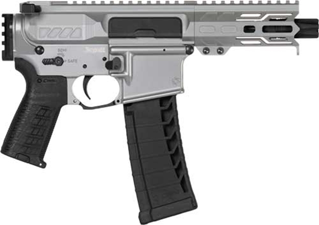 Picture of Cmmg Pistol Banshee Mk4 .22Lr 4.5" 25Rd End Cap Titanium