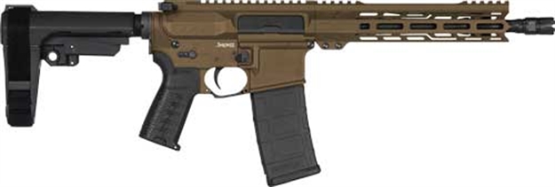 Picture of Cmmg Pistol Banshee Mk4 5.56Mm 10.5" 30Rd Ripbrace Mid. Brnz