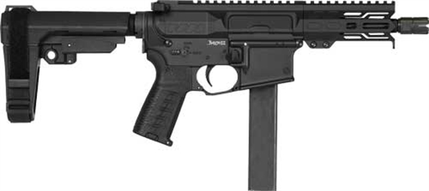Picture of Cmmg Pistol Banshee Mk9 9Mm 5" Smg 32Rd Ripbrace Armor Black