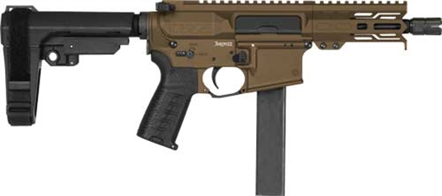 Picture of Cmmg Pistol Banshee Mk9 9Mm 5" Smg 32Rd Ripbrace Mid. Bronze