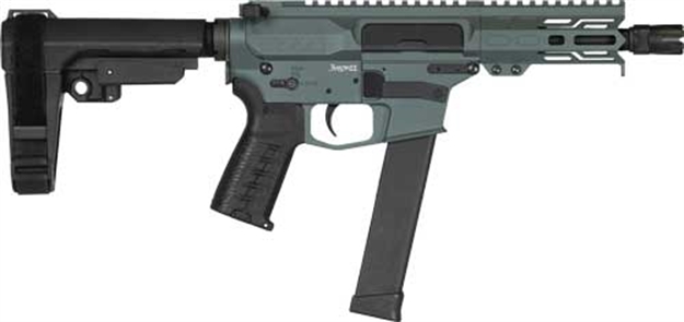 Picture of Cmmg Pistol Banshee Mkg .45Acp 5" 26Rd Ripbrace Charcoal Grn