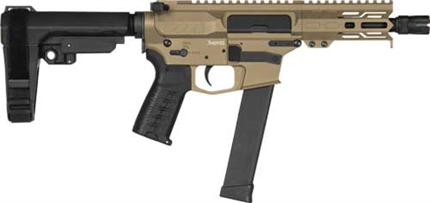 Picture of Cmmg Pistol Banshee Mkg .45Acp 5" 26Rd Ripbrace Coyote Tan