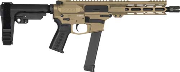 Picture of Cmmg Pistol Banshee Mkgs 9Mm 8" 33Rd Ripbrace Coyote Tan