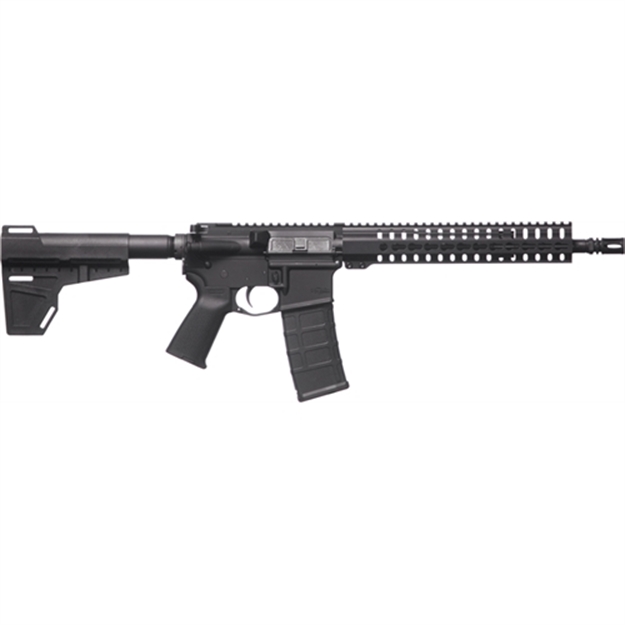 Picture of Cmmg Pistol Mk4k 5.56X45mm 12.5" 30Rd Blk Keymod W/Brace