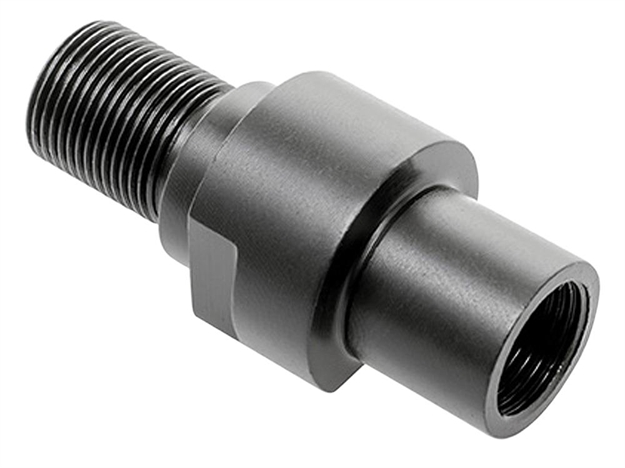 Picture of  Cmmg 57Da53a Thread Adapter  223 Rem/5.56X45mm Nato FN Ps90 Black Steel 1/2"-28 Tpi Tactical