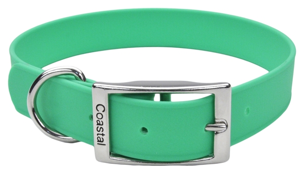 Picture of Coastal Waterproof Dog Collar 1"X24" Green