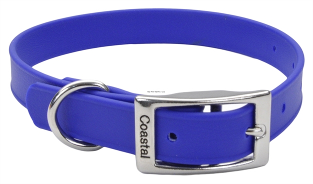 Picture of Coastal Waterproof Dog Collar 3/4"X17" Blue