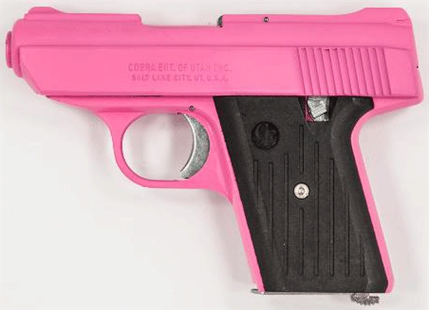 Picture of Cobra 380 Auto Matte Pink Blk Grips