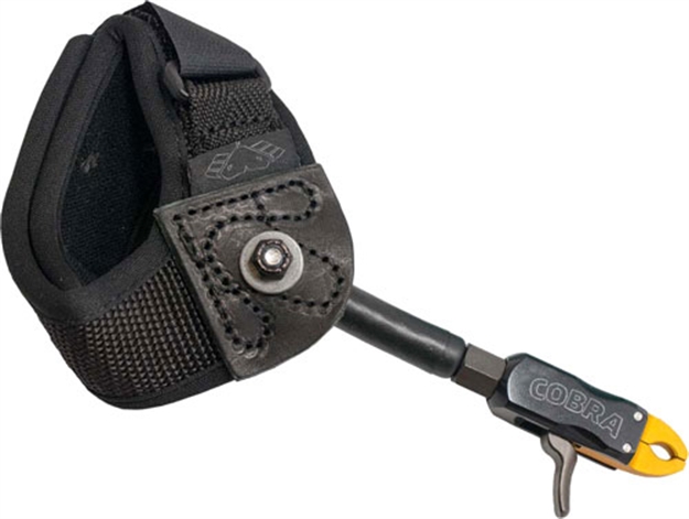 Picture of Cobra Archery Archery Release Bravo Ct1 Dual Jaw Loop Black/Orange