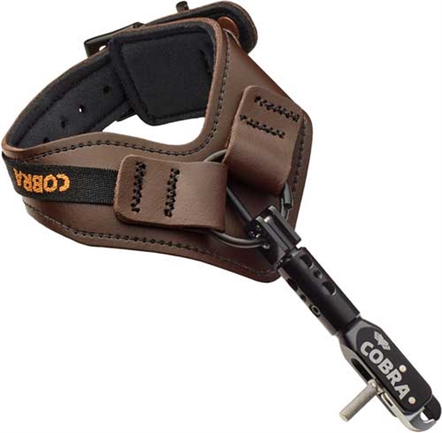 Picture of Cobra Archery Archery Release Premier Single Jaw Swivel Conn Brown!