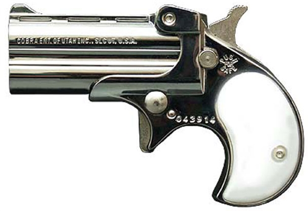 Picture of Cobra Enterprises Derr 380 Chrome Blk Grips