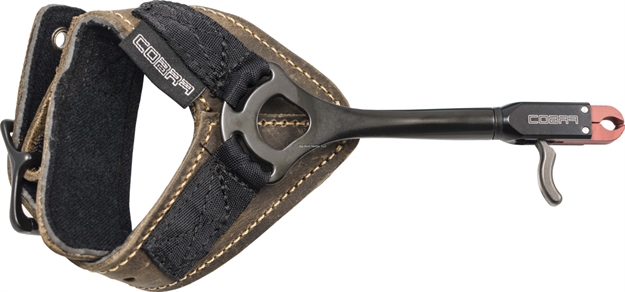 Picture of Cobra Enterprises Mamba Release Leather Buckle Strap Red Calipers