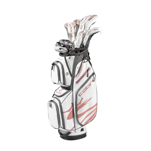 Picture of Cobra Fmax Airspeed Ladies Golf Set Graphite White-Copper RH