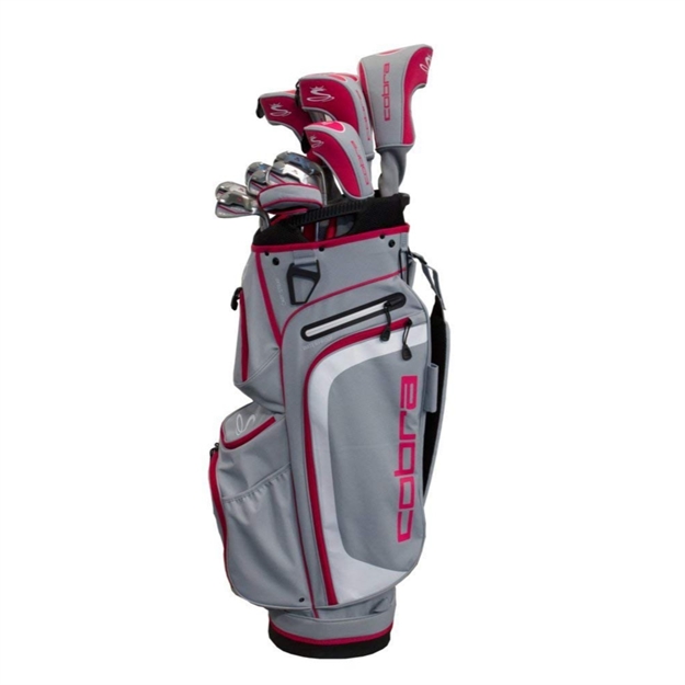 Picture of Cobra Golf Women's XL Complete Set Silver-Raspberry RH