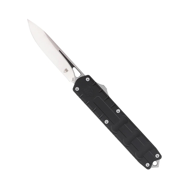 Picture of Cobratec Knives Otf Enforcer Black 3.25" M390 Drop Point CTEBLKM390DNS