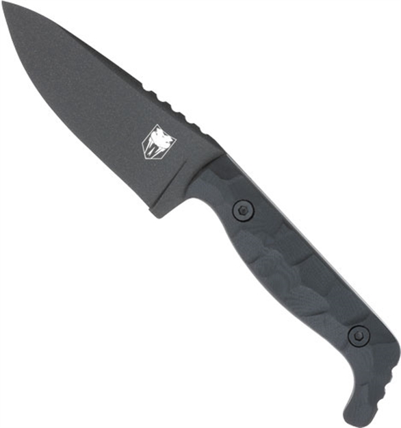 Picture of Cobratec Kingpin 4" Fixed Bld Black D2 Steel W/Kydex Sheath CTKPBLK