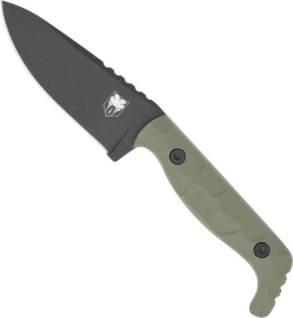 Picture of Cobratec Kingpin 4" Fixed Bld OD Green D2 Steel W/Kdx Sheath CTKPODG