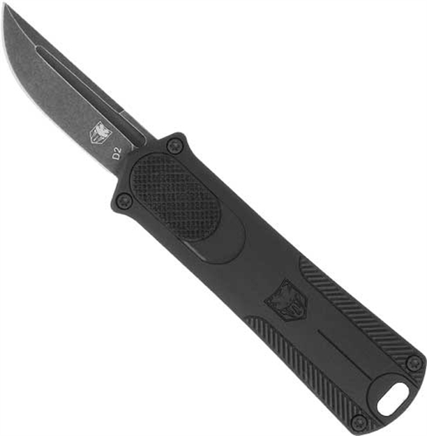Picture of Cobratec Knives California 952 Otf Black 1.75" D2 Steel Drop Pnt CALI952BLKDNS 099654041026