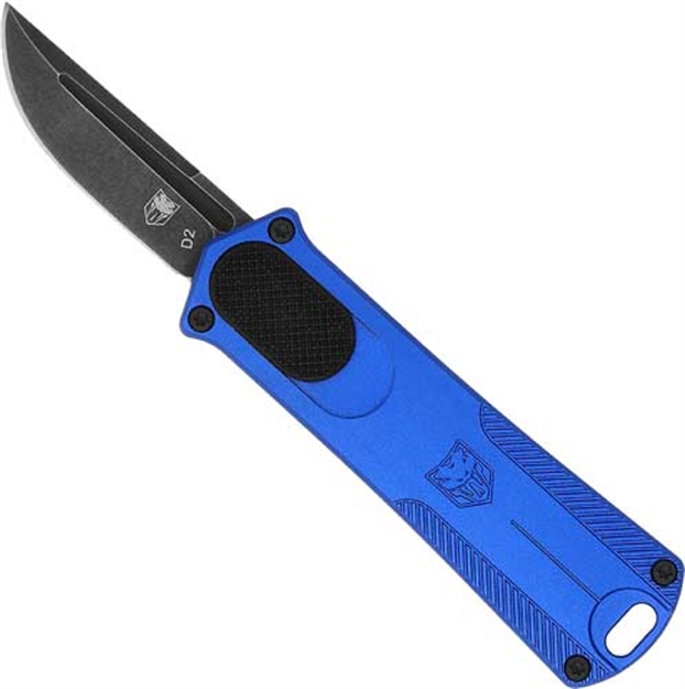 Picture of Cobratec Knives California 952 Otf Blue 1.75" D2 Steel Drop Pnt CALI952BLUDNS
