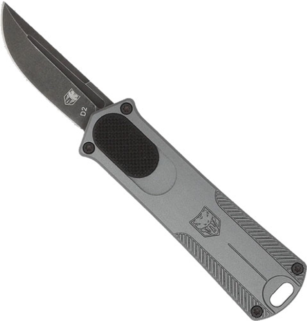 Picture of Cobratec Knives California 952 Otf Grey 1.75" D2 Steel Drop Pnt CAKU952GRYDNS 099654040876