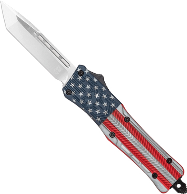 Picture of Cobratec Knives Large Ctk1 Otf American Flag Crkte 3" Tanto LUSACTK1LTNS 099654025750
