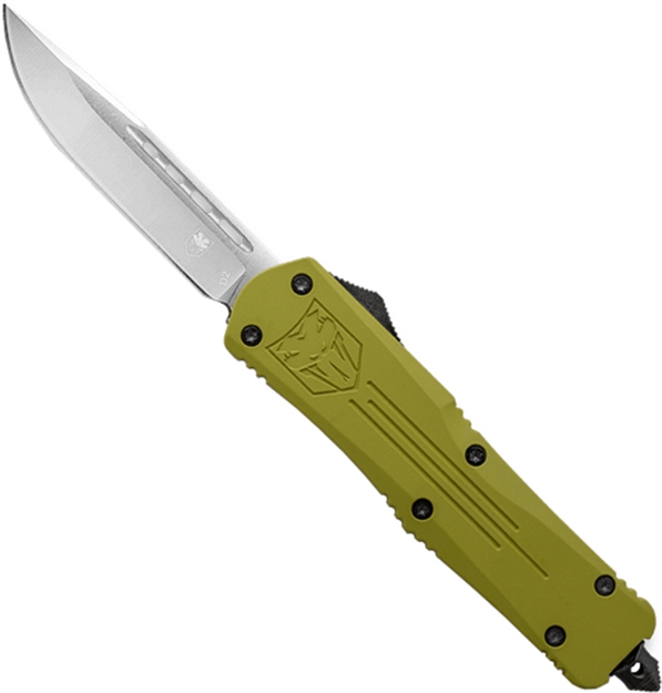 Picture of Cobratec Knives Large Fs3 Otf Odgreen Fang 3.5" D2 Steel Drp Pnt! LODFS3DNS