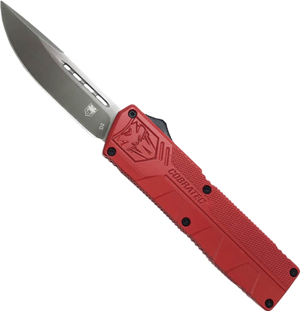 Picture of Cobratec Knives Lightweight Otf Red 3.25" Drop Point RDCTLWDNS