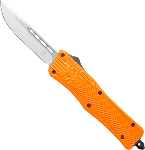 Picture of Cobratec Knives Medium Ctk1 Otf Orange 3" Drop Point MORCTK1MDNS 099654023985