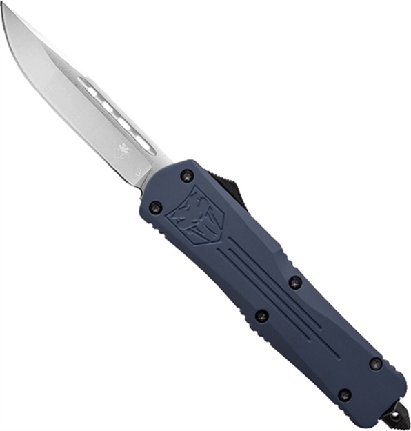 Picture of Cobratec Knives Medium Fs3 Otf Nypd Blue 3" D2 Drop Point MNYFS3DNS