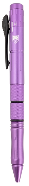 Picture of  Cobratec Knives Purpcncotfpswdns Tactical Pen  2.50" Otf Plain Stainless Steel Blade Purple Handle