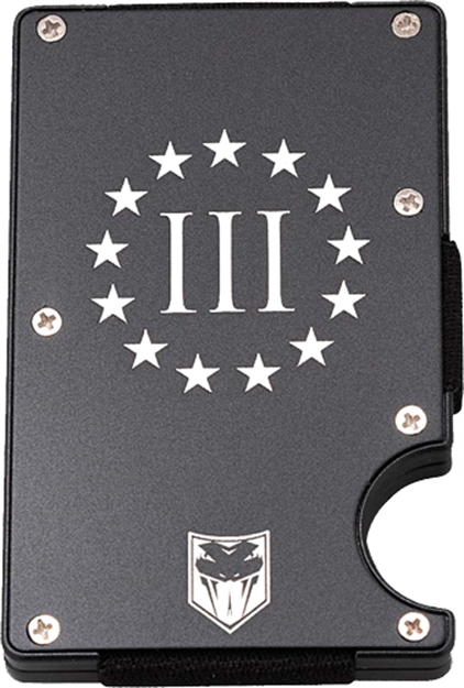 Picture of Cobratec Knives Rfid 3 Percent Aluminum Wallet & Money Clip RFID3P 099654027587