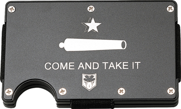 Picture of Cobratec Knives Rfid Come And Take IT Aluminum Wallet & Money Clip RFIDCNT