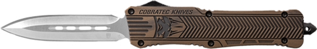 Picture of Cobratec Knives Small Ctk1 Otf Bronze 2.75" Dagger SBDCTK1SDAGNS