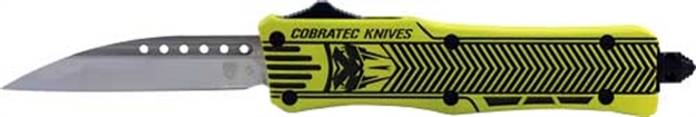 Picture of Cobratec Knives Small Ctk1 Otf Yellow 2.75" Wharncliffe SYGBCTK1SWNS 099654034585