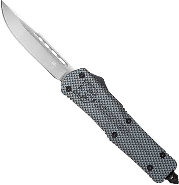 Picture of Cobratec Knives Small Fs3 Otf Carbon Fiber 3" D2 Drop Point SCFFS3DNS