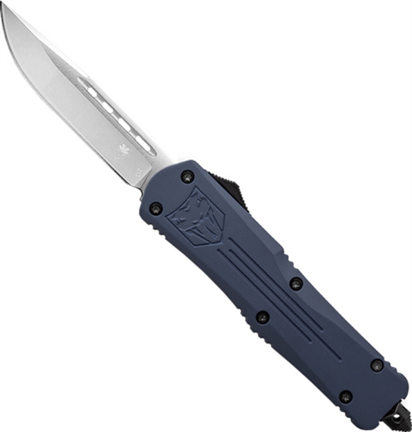 Picture of Cobratec Knives Small Fs3 Otf Nypd Blue 3" D2 Drop Point SNYFS3DNS 099654032086