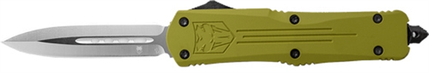 Picture of Cobratec Knives Small Fs3 Otf OD Green 3" D2 Dagger SODFS3DAGNS 099654032260