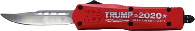 Picture of Cobratec Knives Small Fs3 Otf Red Trump 2020 3" Drop Point