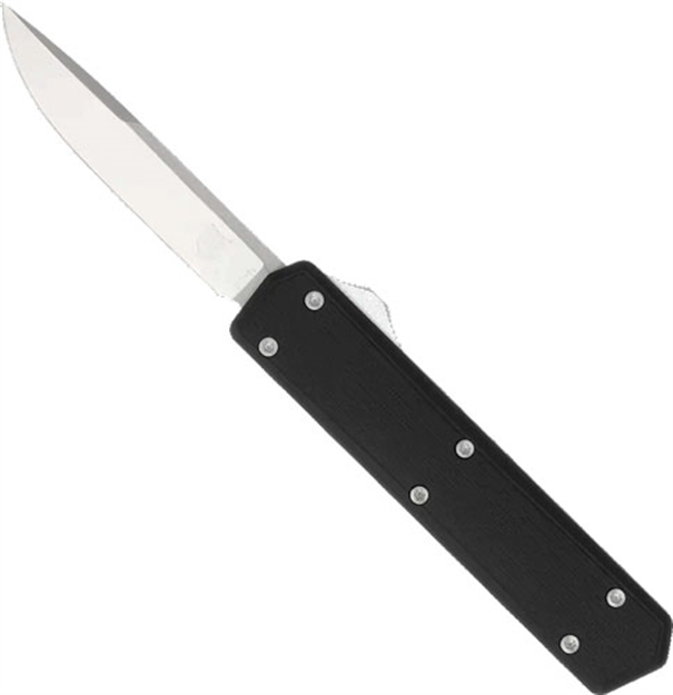 Picture of Cobratec Knives Stealth Otf Black 2.3" Silver 154Cm DP Blade BLKSTCM154DNS 099654041132
