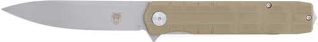 Picture of Cobratec Kuzio Folder 3.12" Tan G10 D2 Blade! CTKUZIOTANDNS