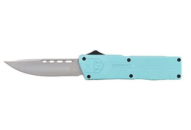 Picture of Cobratec Lightweight Otf Mint Blue 3.25" Drop Point TBCTLWDNS -